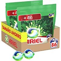 Ariel Pods Detergente Lavadora Cápsulas- 86 Lavados (Pack de 2 x 43)- Efecto Oxi Quitamanchas